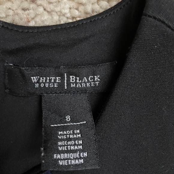 White House Black Market Color Block Dress (131) - Picture 9 of 12